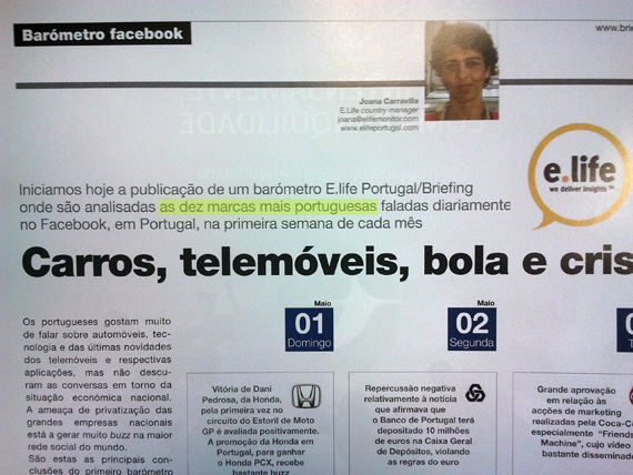 Briefing As 10 marcas mais faladas no Facebook em Portugal