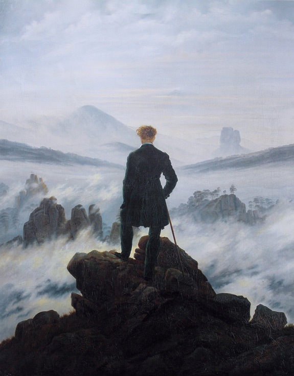 Caspar David Friedrich Der Wanderer uber dem Nebelmeer