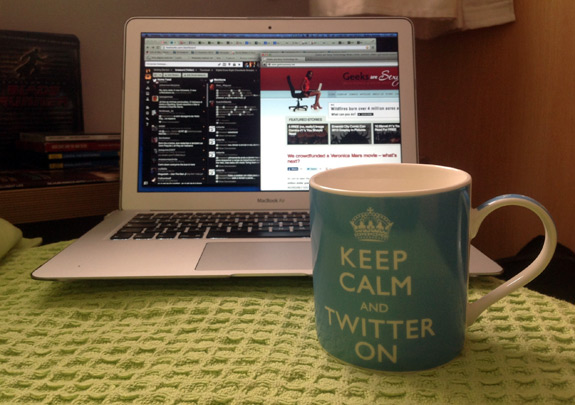 Keep Calm and Twitter On